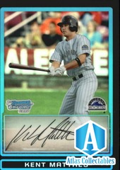 2009 Bowman Chrome Draft Prospects Refractors #BDPP21 Kent Matthes
